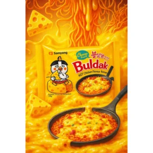 Samyang Buldak Instant Nudeln Cheese Hot Chicken Flavour Ramen 20erPACK