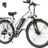 HITWAY BK27S E Bike 28 Zoll, Elektrofahrrad Pedelec f??r Damen und Herren, E-Fahrrad mit 36V 13Ah Wechselakku, 250W Motor, 7 Gang Schaltung,StVZO Citybike Electric Bike Ebike Reichweite bis zu 50km-100km