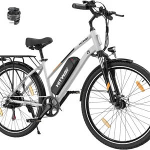 HITWAY BK27S E Bike 28 Zoll, Elektrofahrrad Pedelec f??r Damen und Herren, E-Fahrrad mit 36V 13Ah Wechselakku, 250W Motor, 7 Gang Schaltung,StVZO Citybike Electric Bike Ebike Reichweite bis zu 50km-100km